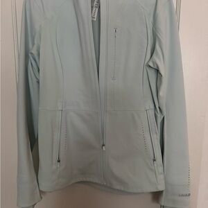 lululemon athletica Blue Utility Jacket Lightweight Zip-Up